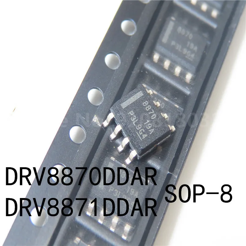 

10 шт./лот DRV8870DDAR DRV8870 8870 DRV8871DDAR DRV8871 8871 SMD SOP-8, оригинальный новый строечный чип двигателя
