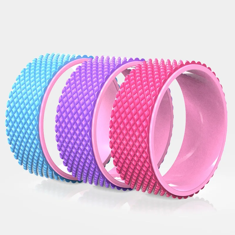 

Massage Yoga Wheel TPE Back Training Yoga Circles Pilates Ring Mascle Relax Roller Wheel Equipments Tool Fitness Sports Training