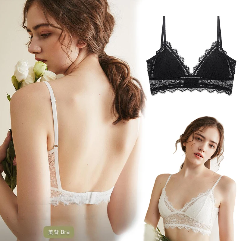 

Женское нижнее белье, женский бюстгальтер без косточек, сексуальное нижнее белье для секса, невидимый женский бюстгальтер с открытой спино...