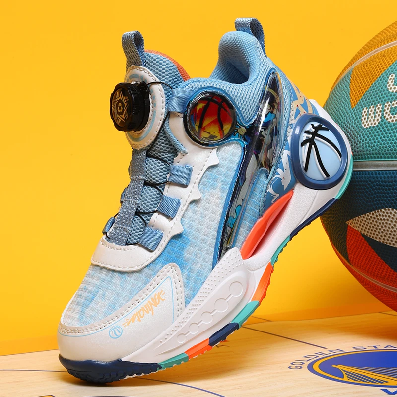 

The Best Selling Children's Basketball Shoes Boys' Basketball Shoes Unisex Youth Girls' Shoes Non Slip Basketball Shoes