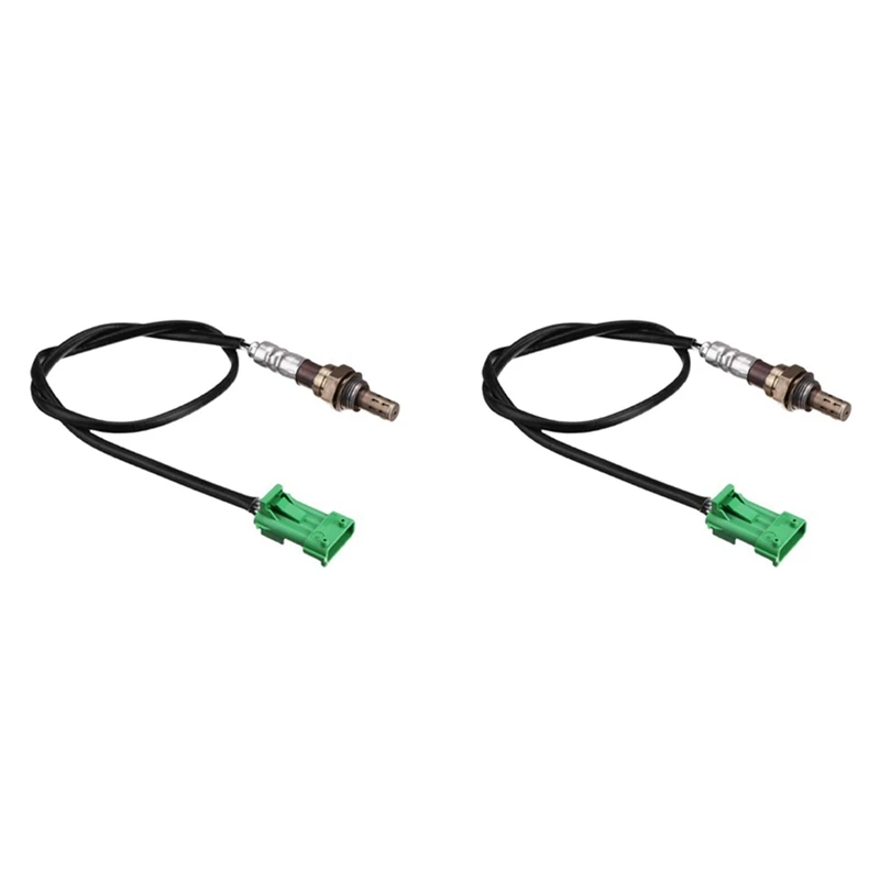 

2X O2 Oxygen Sensor For PEUGEOT 206 Partner Citroen C2 C3 Pluriel NEMO 1.1 1.4 2002-2015 9657632980