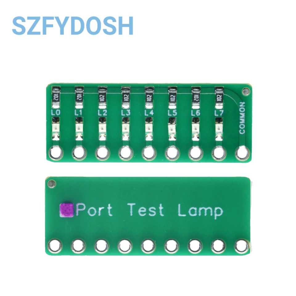 8-сегментный светодиодный индикатор тестовой лампы с USB-портом тестовая лампа