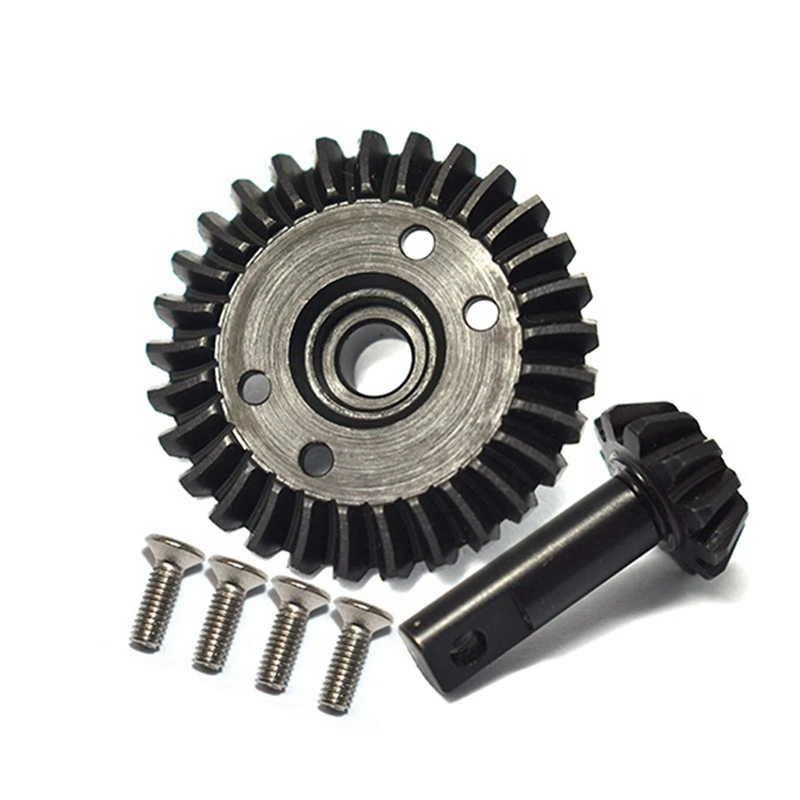 

Steel Ring Gear Differential Gear And Pinion Gear Set 5379X For Traxxas E-REVO 56087-1 REVO 3.3 SUMMIT RC Car Upgrades