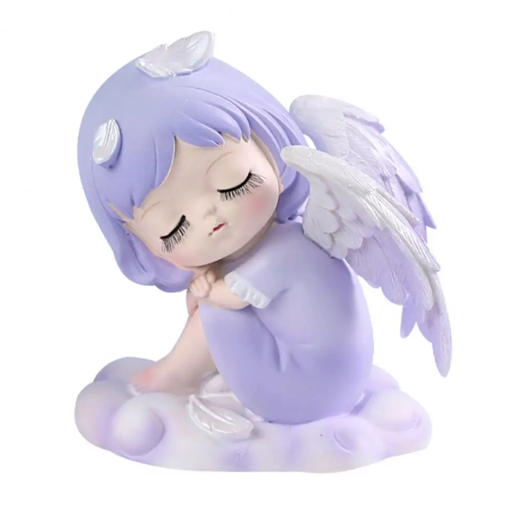 

Angel Girl Figurine Decor Car Ornament Cake Topper Decoration Gifts for Birthday Party 2022