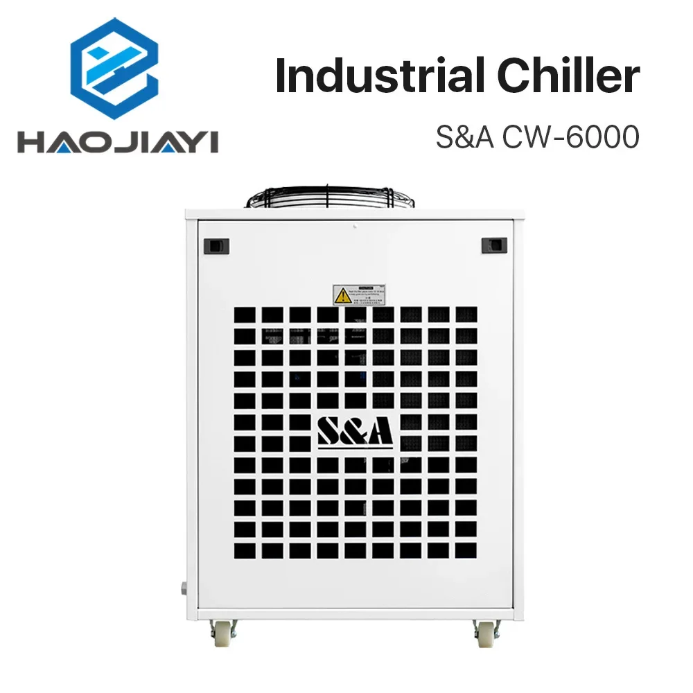 Оригинальный промышленный охладитель S &amp amp A CW-6000 70 л/мин потока R-410a ferant 50/60 Гц для