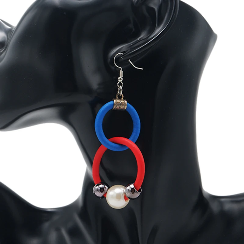 Новинка Модные металлические серьги ручной работы в этническом ретро-стиле с