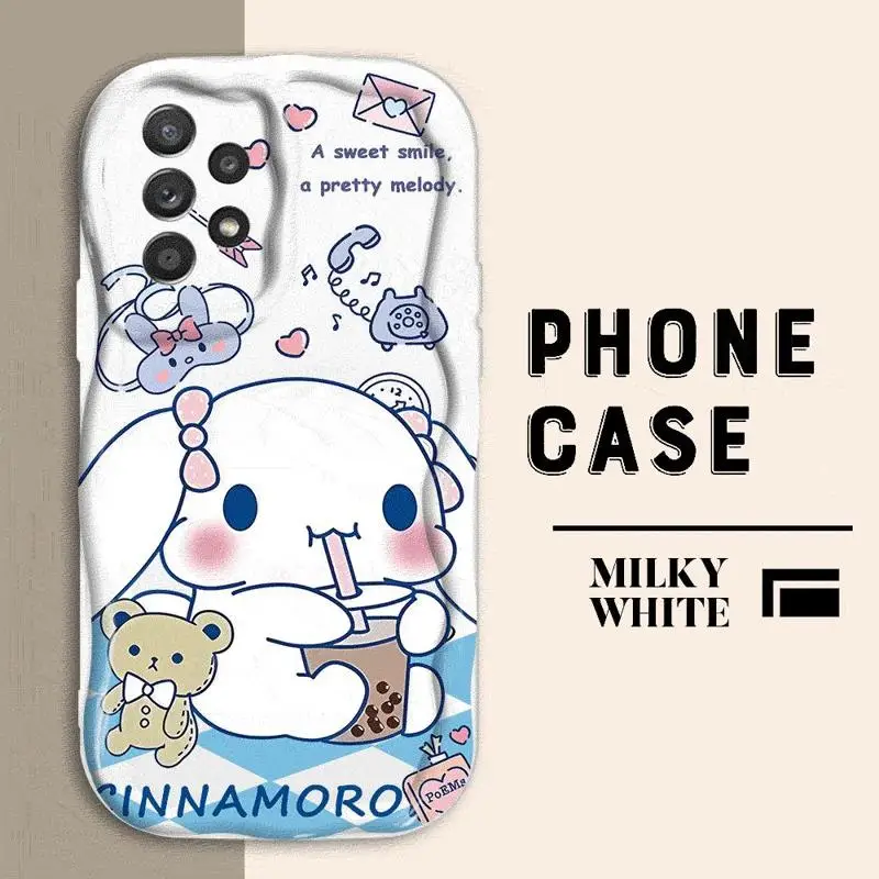Sanrio Melody Cinnamoroll чехол для телефона Samsung Galaxy A55 A35 A15 A54 A52 A33 A34 A24 A23 A22 A14 A13 A12