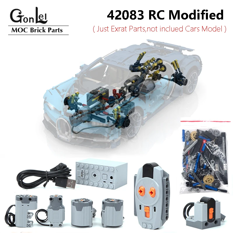 For 42083 Bricks Car Model Modification (only Upgrde Power Part)