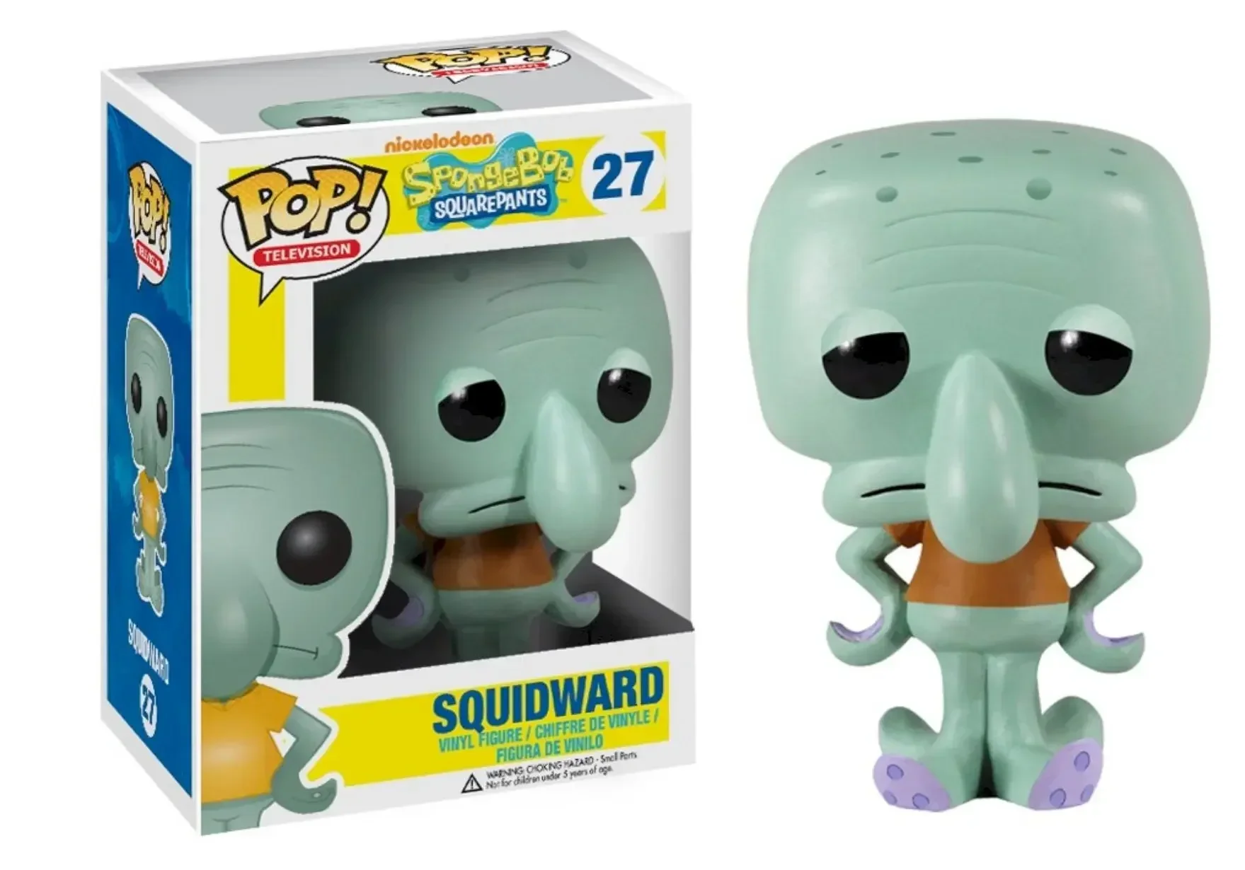FUNKO POP SQUIDWARD 26 # ПАТРИК 27 Мистер Крабс 29 Фигурка из ПВХ коллекционная модель игрушки