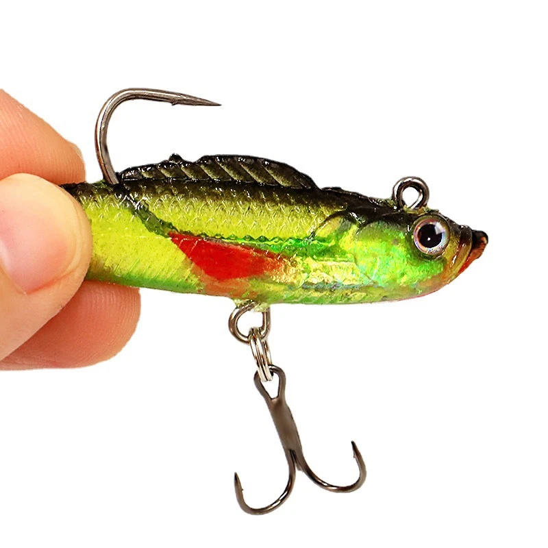 1 шт. плавающий хвост приманки для рыбной ловли джиг воблеры мягкие 90 мм 9 5 г