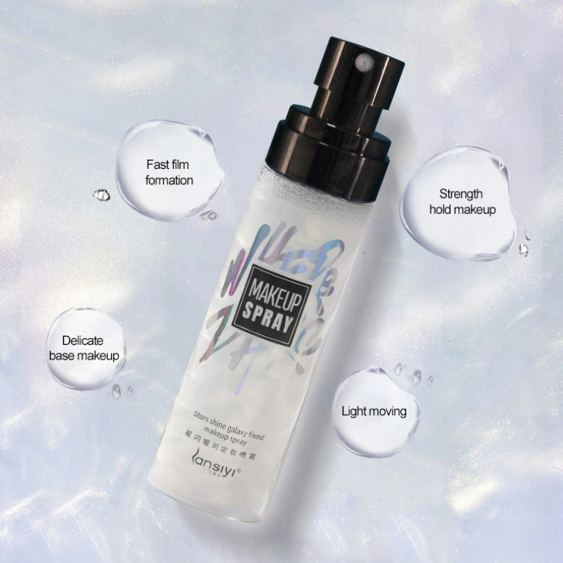 

Shimmer Makeup Setting Spray Long-lasting Moisturizing Hydrating Oil Controlling Matte Finish Spray Non-tipping Makeup 100ml