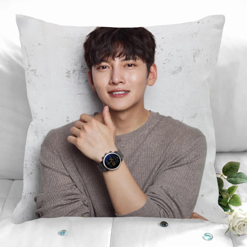 

Новинка, наволочки Ji Chang Wook на заказ, квадратная наволочка с принтом, декоративная домашняя наволочка, 45x45 см