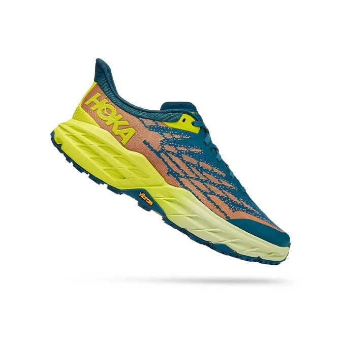 Фото Кроссовки Hoka One One Speedgoat 5 для бега по шоссе и пересеченной местности, износостойкие, с амортизацией, для активного отдыха и пробежек №4
