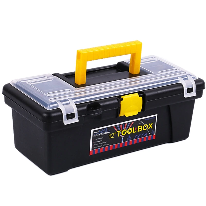 

HOT SALE Double Layer Tool Box Household Organizer For Tools Multifunctional Instrument Parts Hardware Tool Storage Box