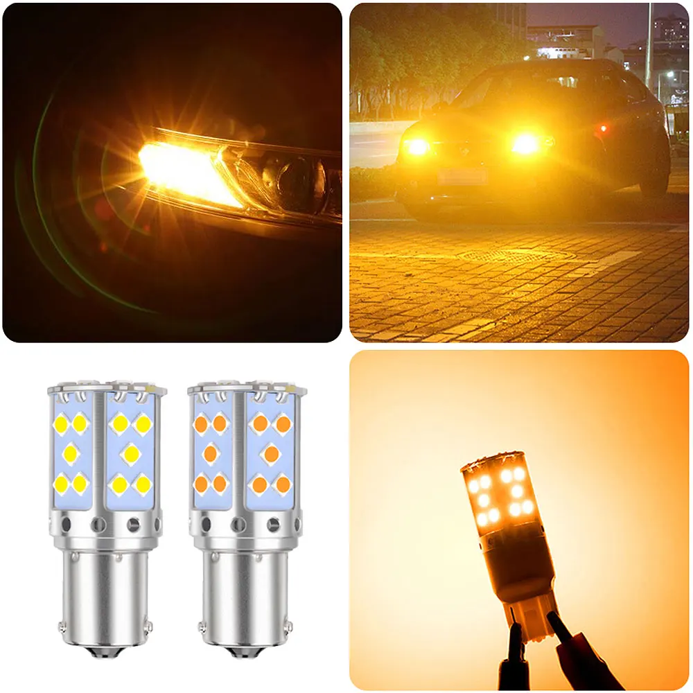

Auto Turn Signal Light 3030 35SMD 1156 BAU15S LEDS Reverse Brake Bulb Canbus Led Car License Plate Lights Car Turn Signal Lights