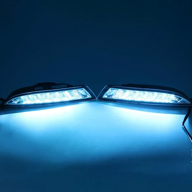 Для VW Scirocco 2008-2013 Автомобильная передняя светодиодная боковая габаритная лампа
