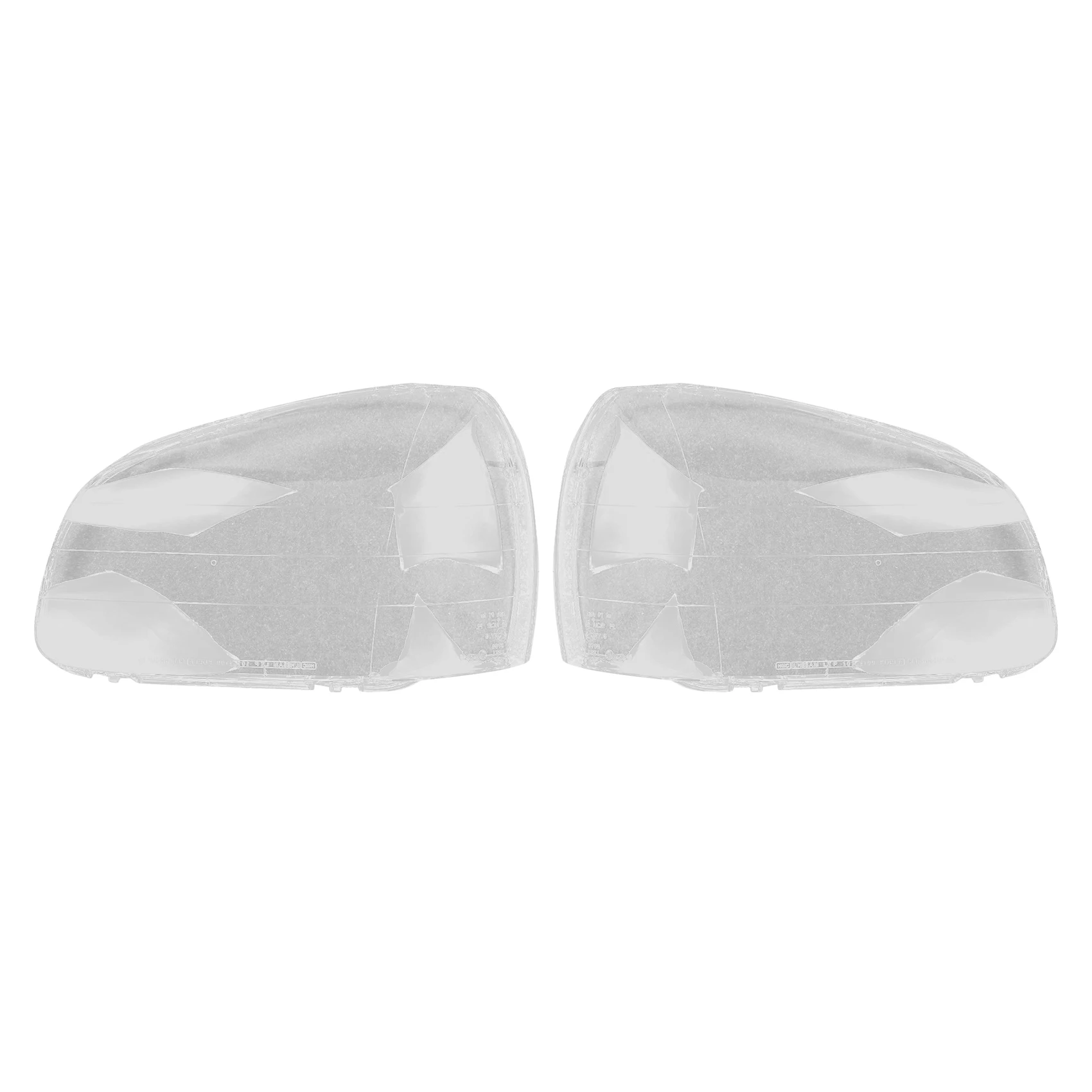 

For Hyundai Santa Fe 2001-2006 Left+Right Headlight Shell Lamp Shade Transparent Lens Cover Headlight Cover