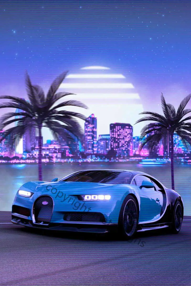 

Bugatti Synthwave настенный Декор для комнаты Ретро винтажная металлическая вывеска жестяная вывеска для клуба человек пещера кафе Паб дома без св...