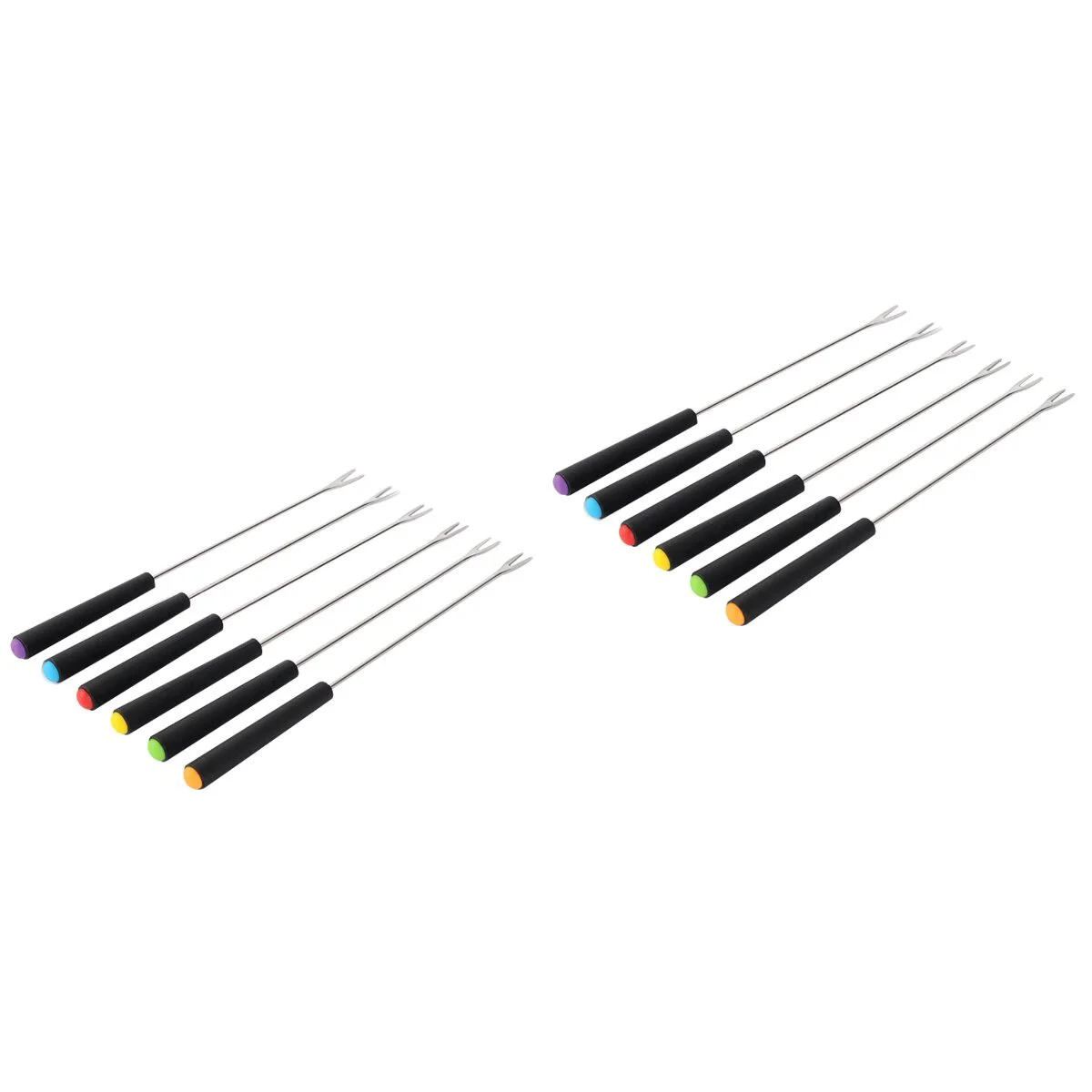 

12 Pcs Cheese Fruit Fork Exquisite Baking Supplies Wooden Decor Fondue Dipping Forks Toothpicks Chocolate Kebab Kitchen