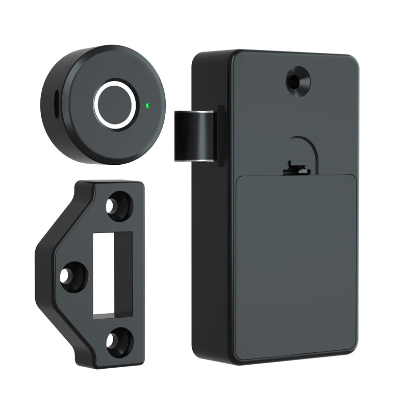 

Fingerprint Lock Locker Lock Electronic Lock Keyless Fingerprint Padlock File Cabinet Lock For Gym School Drawer
