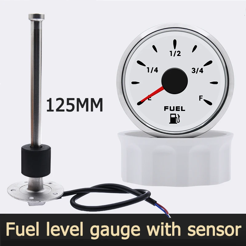 

Универсальный Датчик Уровня Топлива 52 Мм С 7-цветным Светодиодным Индикатором Автомобильный Датчик Уровня Топливного Бака 0-...