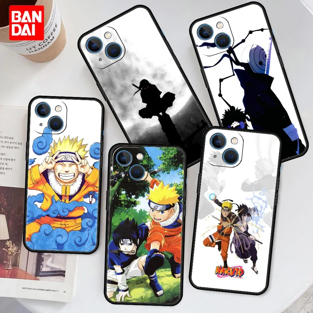 

Naruto Was A Kid Case for iPhone 13 12 11 X XS Pro Max 6 6s 7 8 Plus SE XR 12pro 13pro Mini Soft Black Silicone Phone Cover Cell