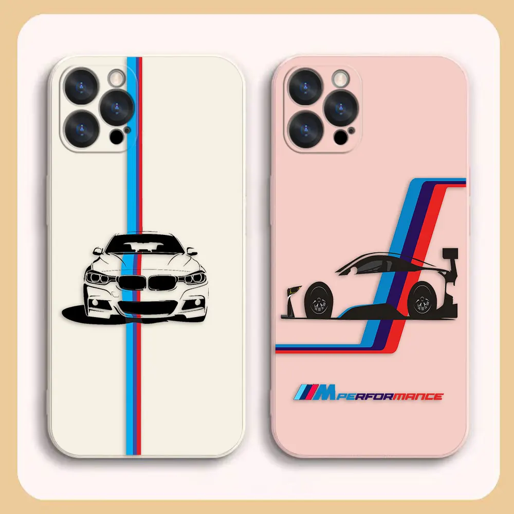

Case For Apple iPhone 14 13 12 11 Pro XS Max Mini X XR SE 7 6 6S Plus Case Cover Funda Cqoue Shell Capa Comics Sports Car B-BMW