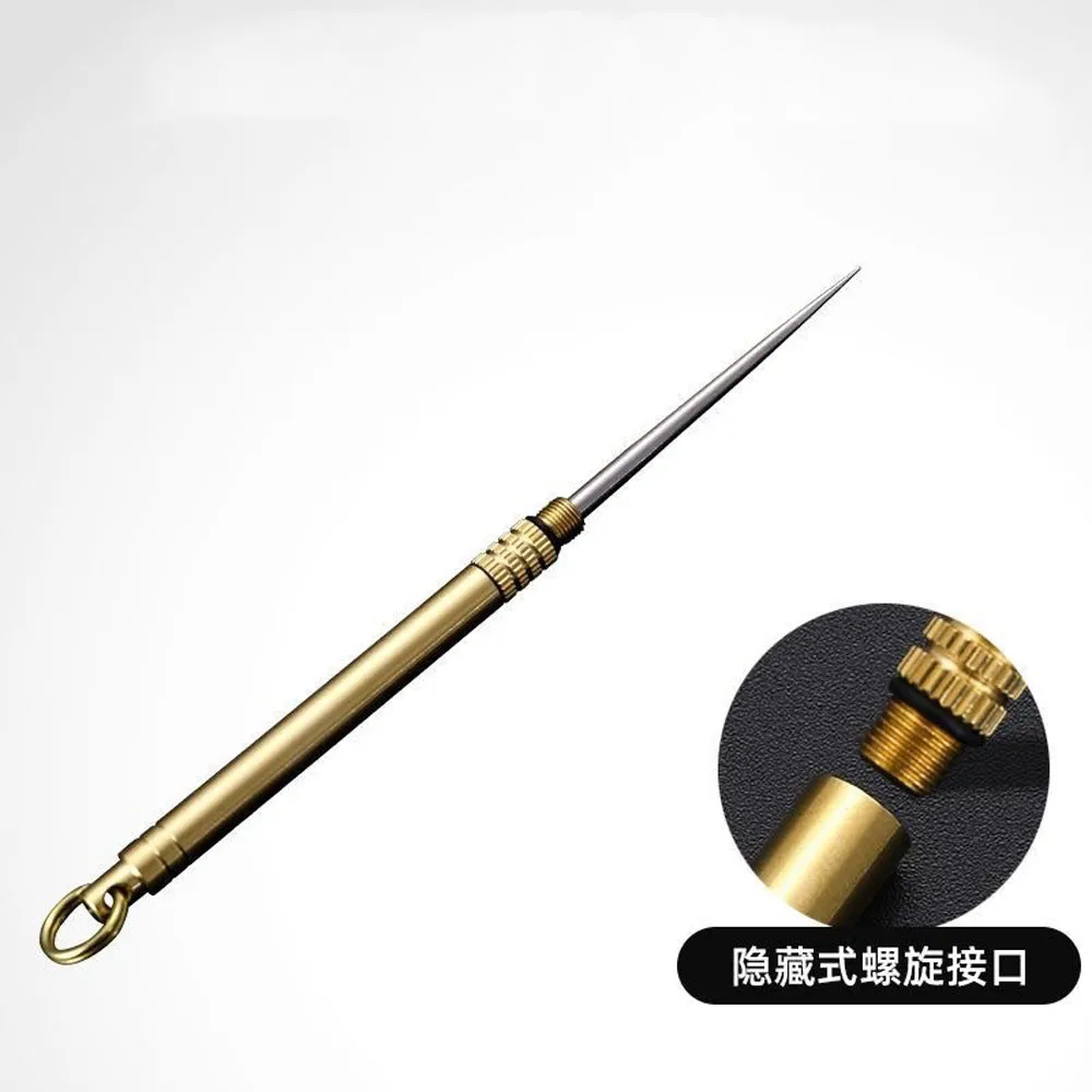 

Многофункциональный зубочистка трубка Фрукты Вилка портативный титана более прочный, чем зубная нить кемпинг инструменты зубочистка