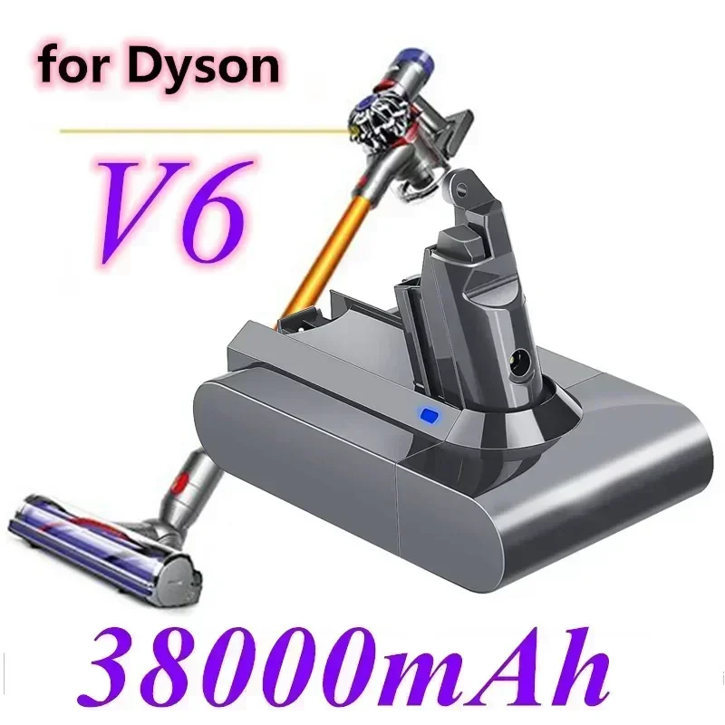Литий-ионный аккумулятор Dyson dc62 38000 мАч 21 6 в для пылесосов V6 DC58 DC59 DC61 DC74 SV07 SV09