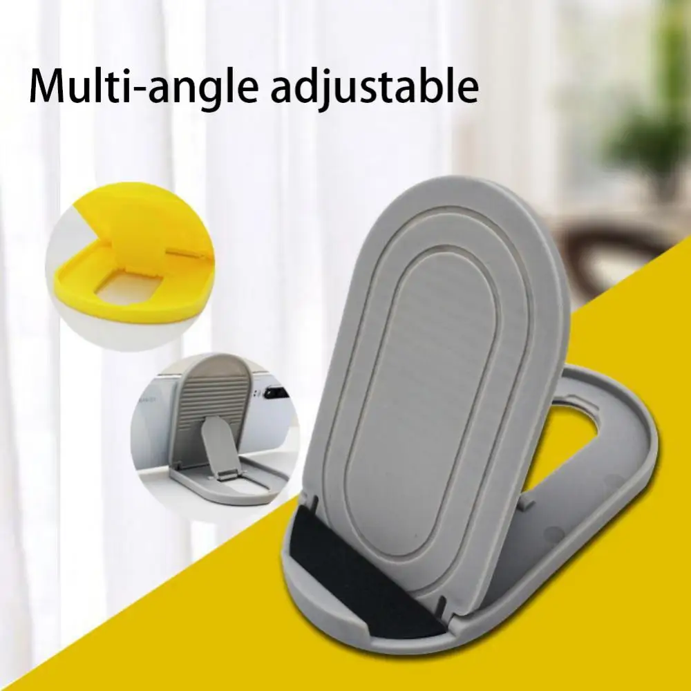 

Mini Mobile Phone Holder Multi-Color Multi-Functional Mobile Phone Bracket Adjustable Desktop Support Folding Phone Accessories