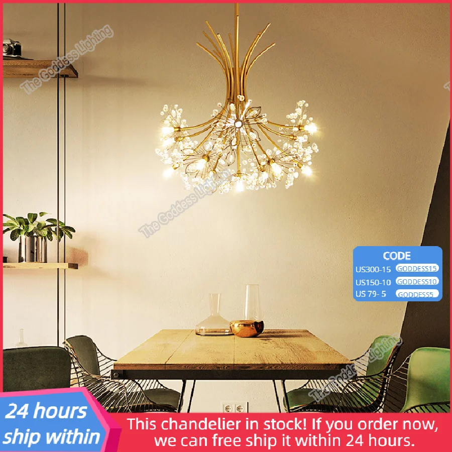 

Дизайнерская хрустальная люстра в виде лепестков для спальни, украшение для дома, кухни, гостиной, столовой, современный настенный светильник, потолочный светильник