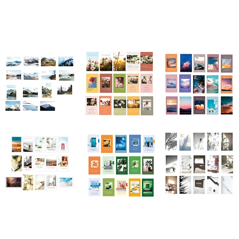 

67JE Набор для создания настенных коллажей, милый Декор для спальни для девочек-подростков, Набор для создания настенных коллажей, модный Декор, фото