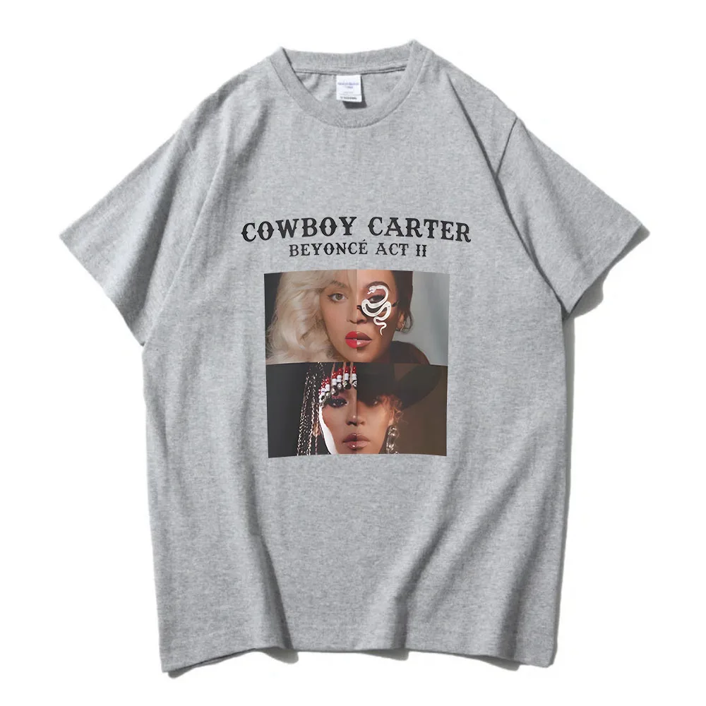 Футболка Cowboy Carter Beyon Fisk) повседневная женская футболка с коротким рукавом уличная
