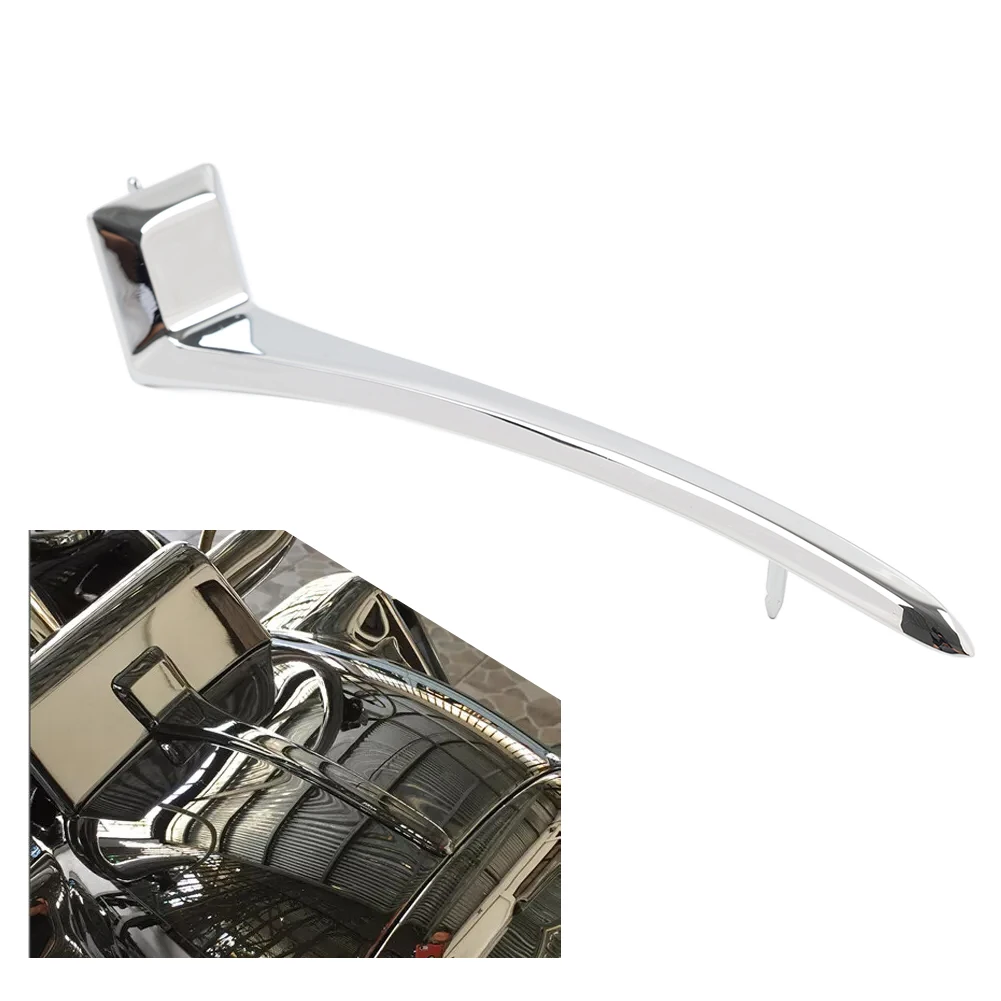 

1 шт. верхняя крышка фары мотоцикла, накладка из цинкового сплава, хром/черный для Harley Davidson Road King FLHR 1994-2013