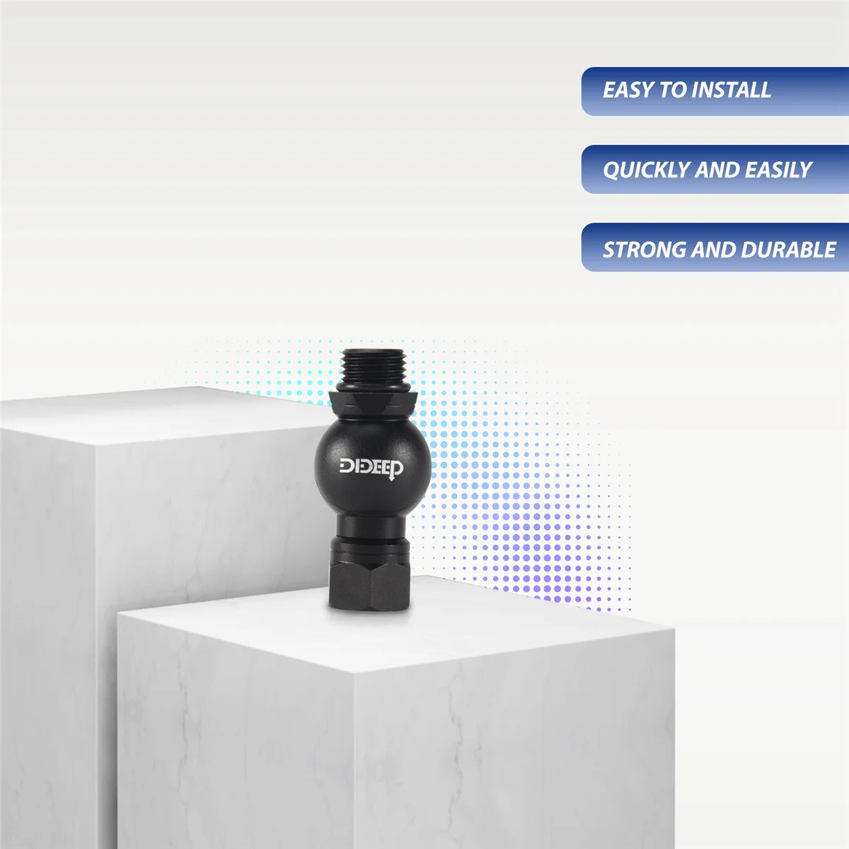 Универсальный адаптер для шланга с поворотом на 360 градусов