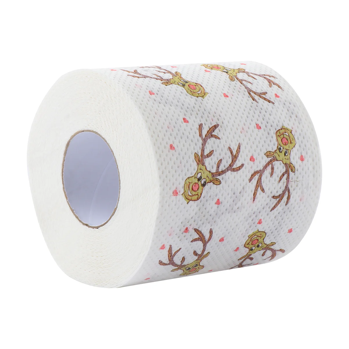 

1 Roll of Creative Santa Claus Tissue Toilet Paper Roll Party Gift for Party
