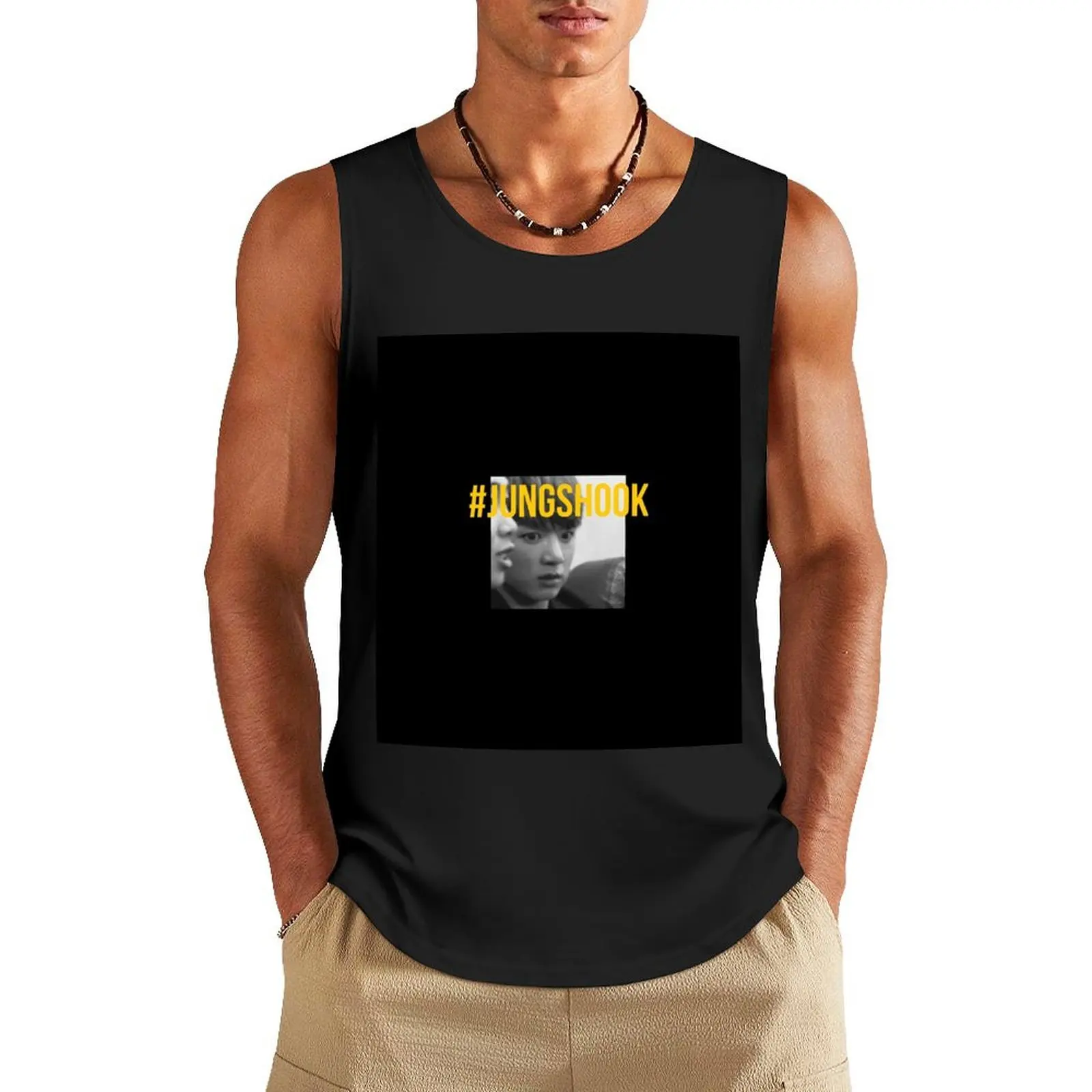 # Jungshook Tank Top летняя рубашка для бега нижнее белье Мужская одежда