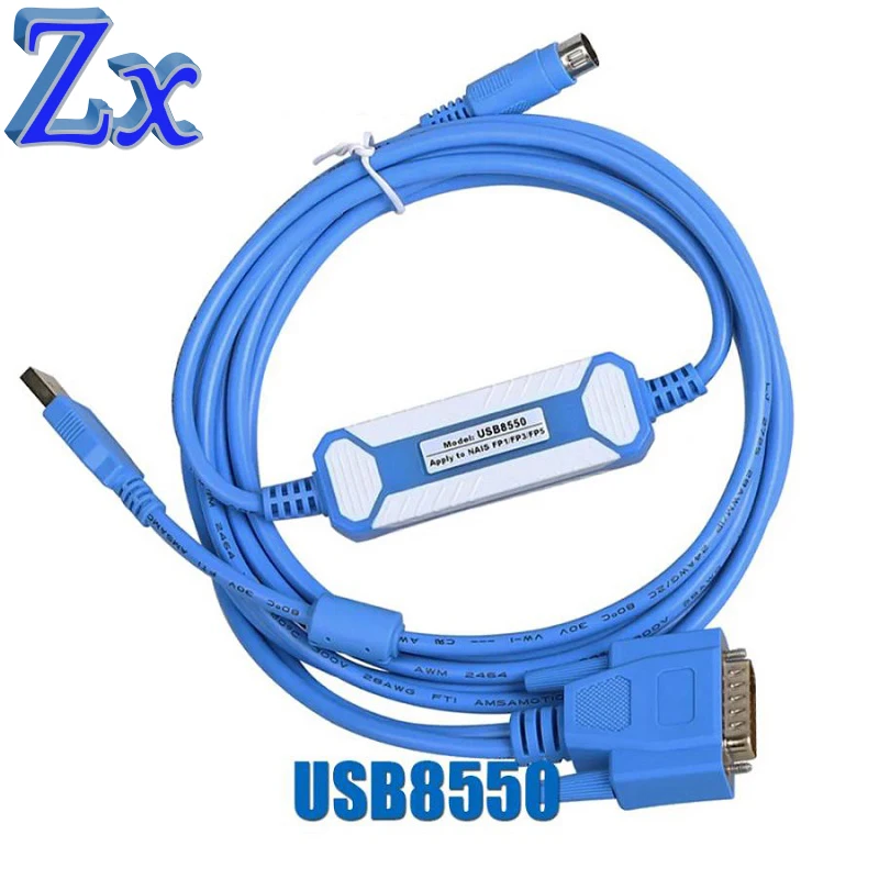 Программируемый кабель PLC USB8550, подходящий для Pana sonic Nais FP1 FP3 FP5 Series, строка загрузки