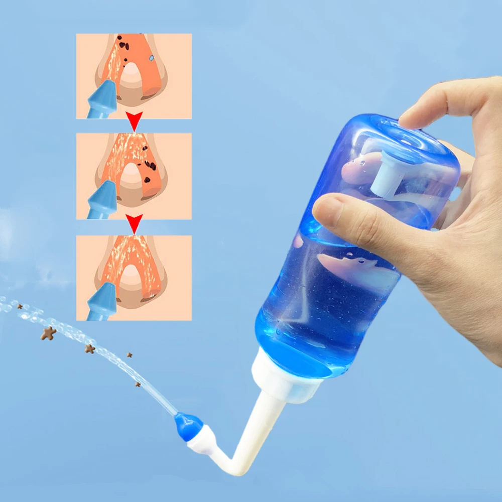 

Nose Wash Cleaner Nasal Irrigator Rinse Bottle Nose Protector Avoid Allergic Rhinitis Adults Children Neti Pot Health Care Tools