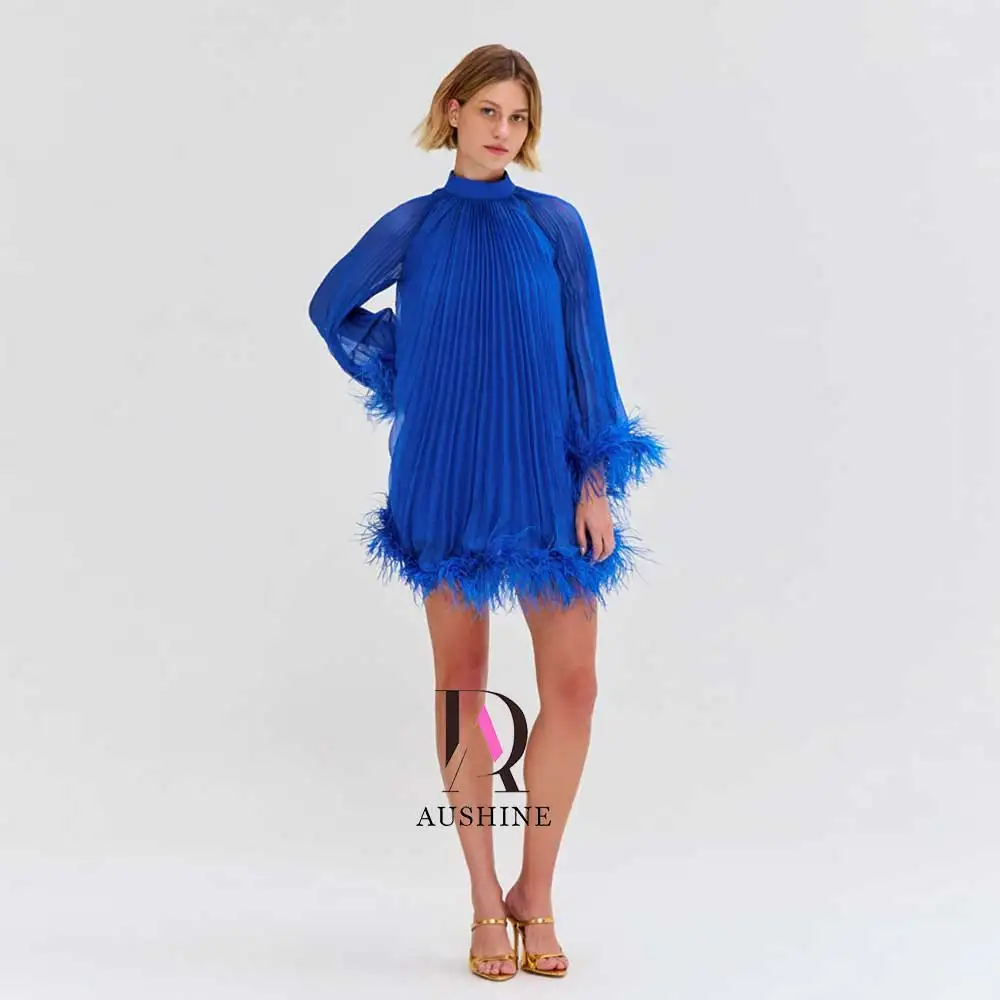 Aushine индивидуальное вечернее платье на день рождения длиной до щиколотки с