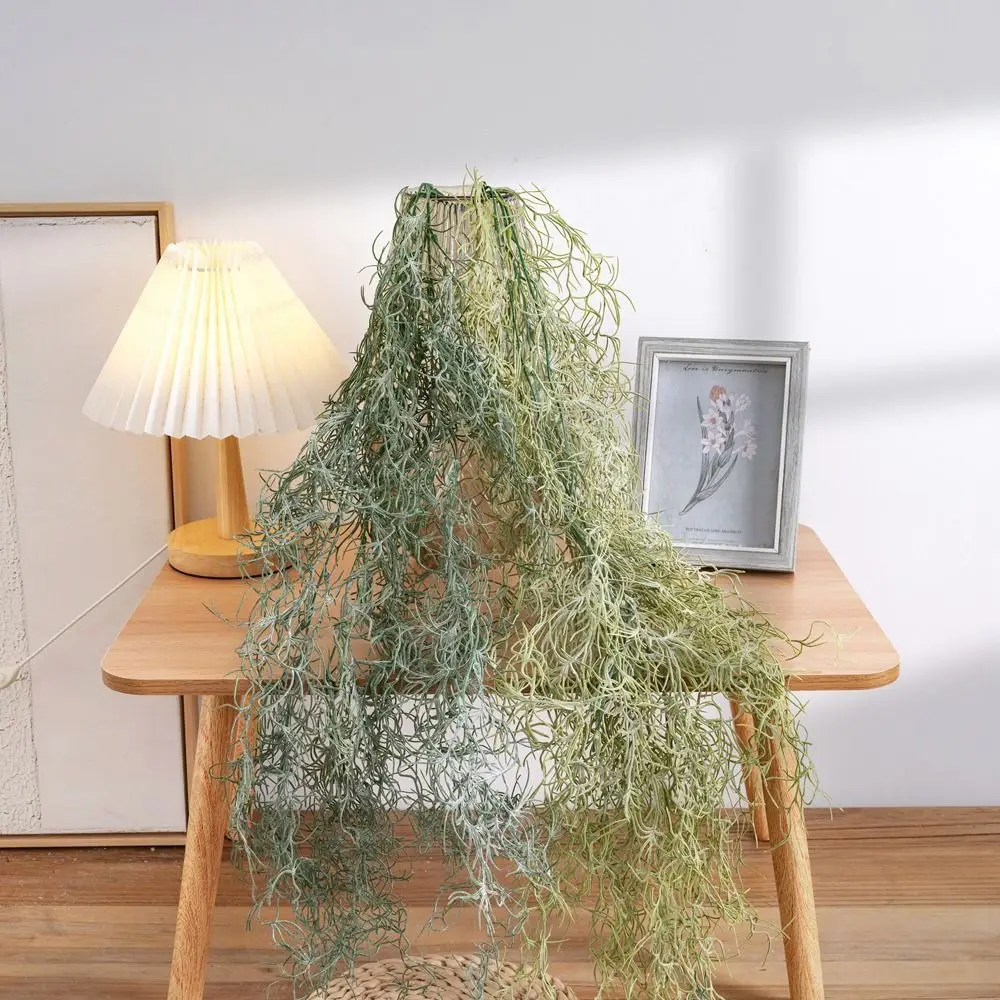 Фото Искусственная зеленая трава Green Air Grass: Декоративное настенное украшение из пластика, имитирующее натуральную траву, для создания сцен, с эффектом «настоящего прикосновения», длинная искусственная трава №4