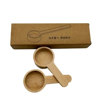 black walnut coffee wooden spoon wooden coffee bean measuring spoon solid wood measuring spoon