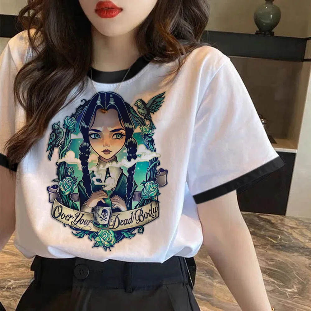 

Футболка женская с графическим принтом «Я ненавидит среду», y2k