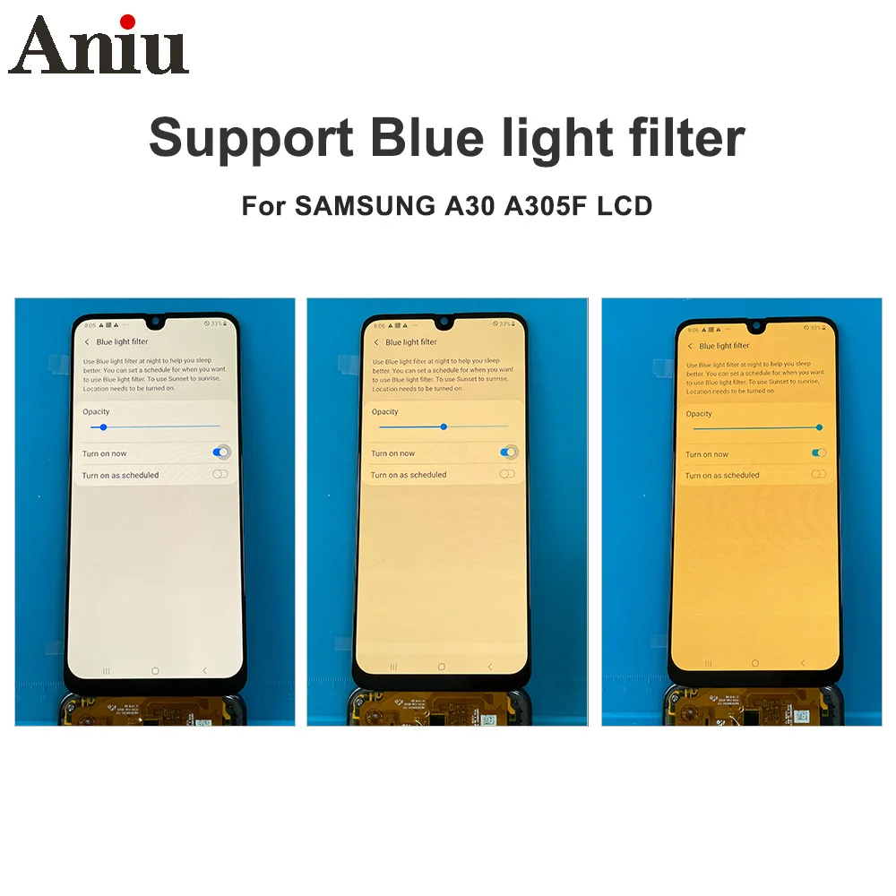 

6.4'' Display For Samsung galaxy A30 A305/DS A305F A305FD A305A LCD Touch Screen Digitizer Assembly For Samsung A30 lcd
