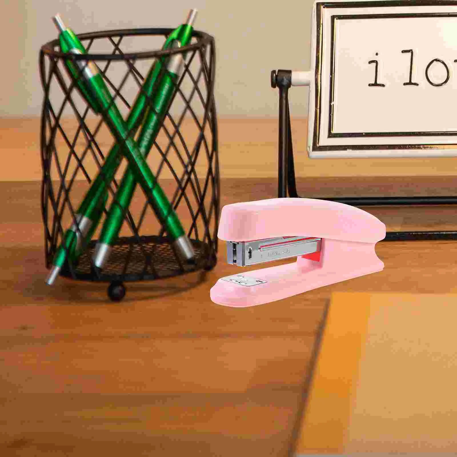 

Stapler Classroom Supplies Handheld Office Gadgets Small Staplers Desk Essentials
