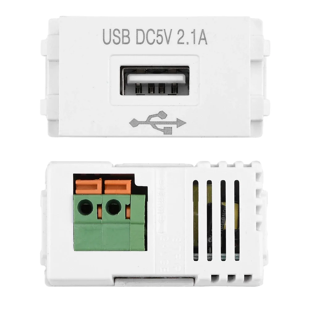 USB-модуль питания 220 В розетка 5V2.1A фотозарядная панель 5 трансформатор зарядный