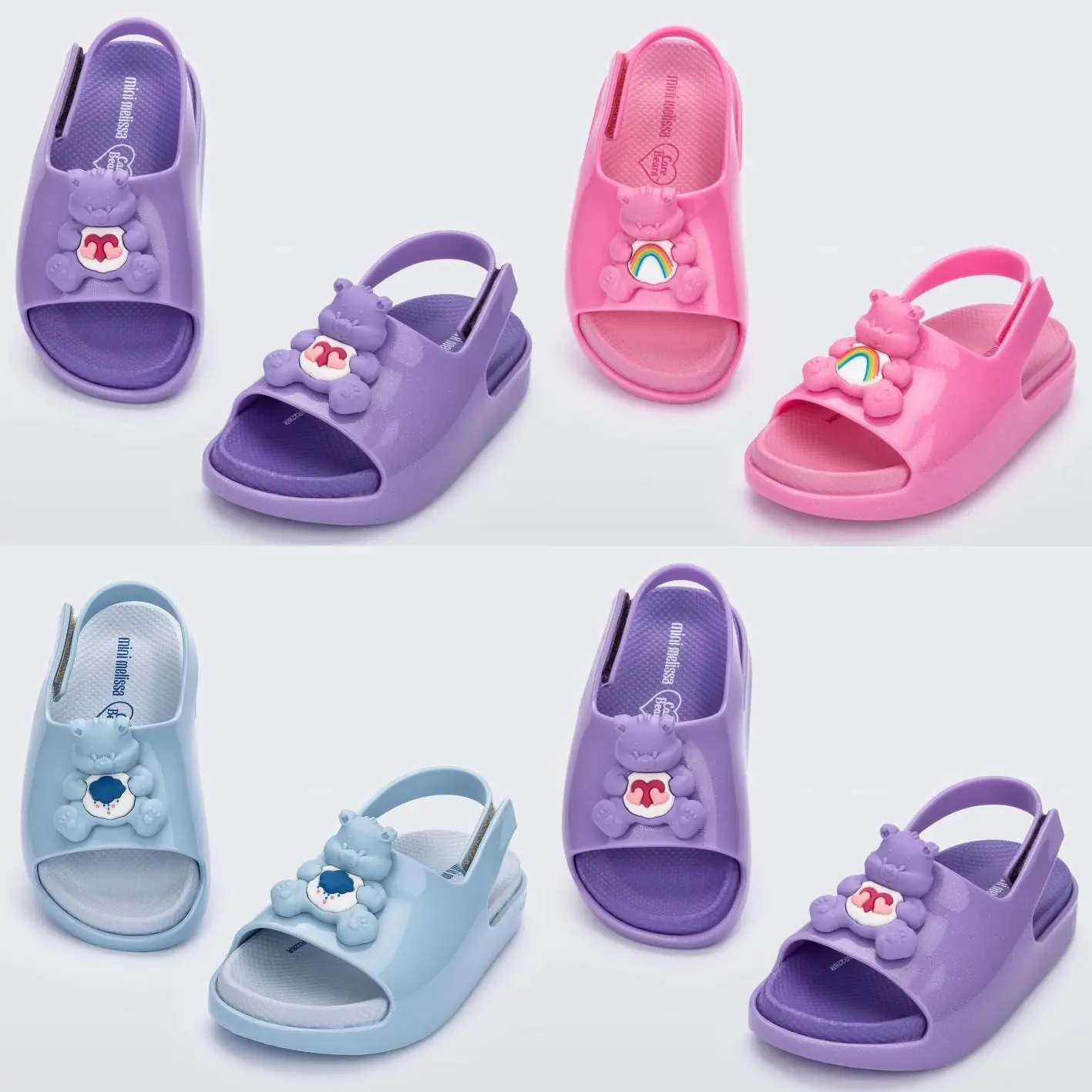 

Детские сандалии-желе Mini Melissa, пляжная обувь на толстой подошве с мультяшным рисунком для мальчиков и девочек, Летние Симпатичные детские сандалии, новинка 2023