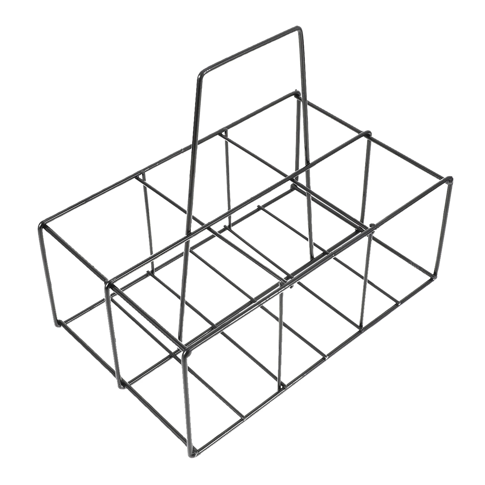 Корзина ручная подставка для пивных бутылок железный держатель с несколькими