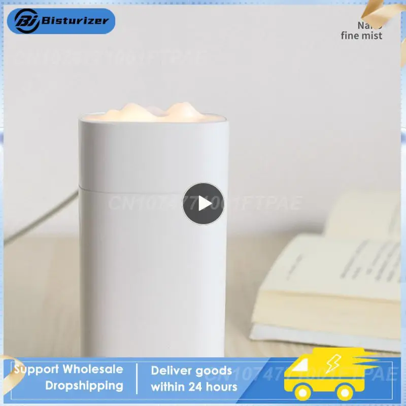 

Humidifier Creative Usb Humidificador Soft Light 350ml Mini Spray Ultrasonic Humidifier Air Diffuser Humidifier Purifier