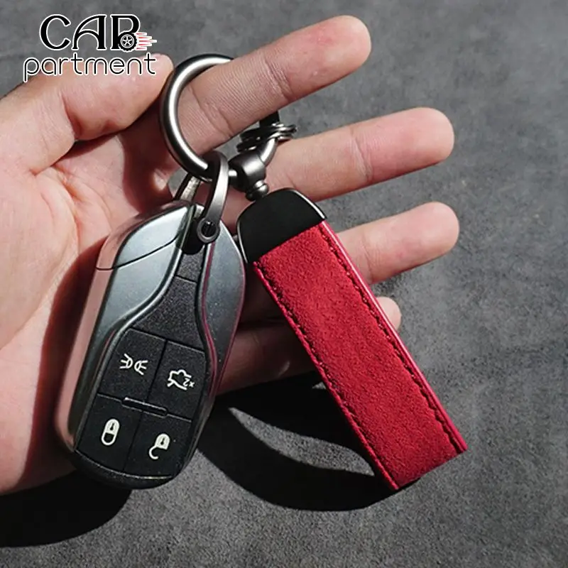 

Leather Key Chain Rings Car Styling New Style Key Ring Metal 1pcs Keychain Gifts For Men And Women Car Key Chain Rings Universal